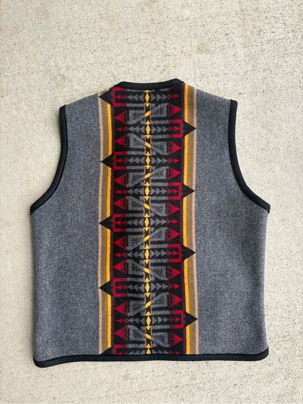 Vintage Pendleton High Grade Western Wear Wool Blend Vest - Size Medium - Picture 2 of 5